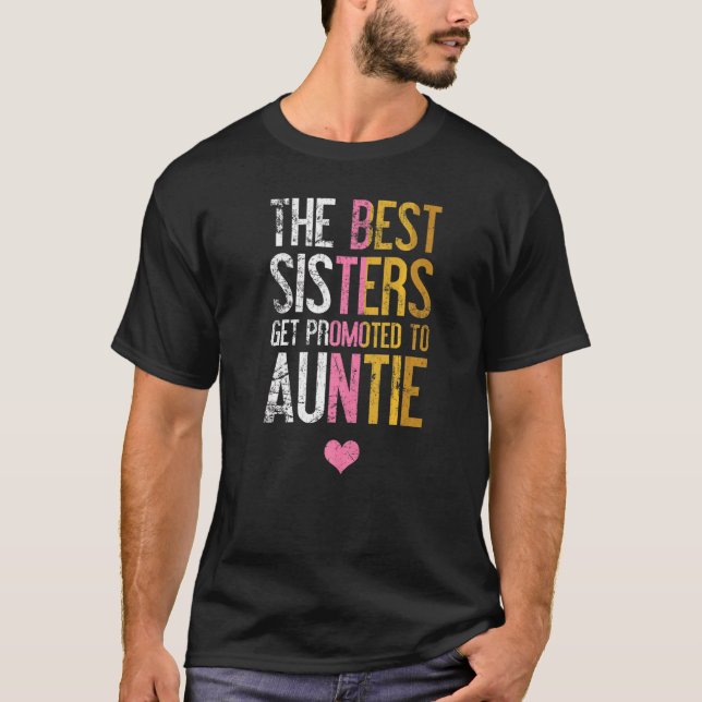 Tante die besten Schwestern werden für Tante Vinta T-Shirt (Vorderseite)