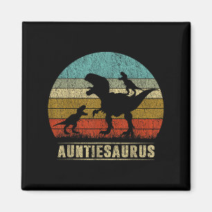 Tante Dinosaurier Auntiesaurus 2 Zwei Kinder passe Magnet