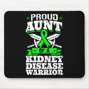 Tante einer Nierenerkrankung Kriegerin der Nieren  Mousepad