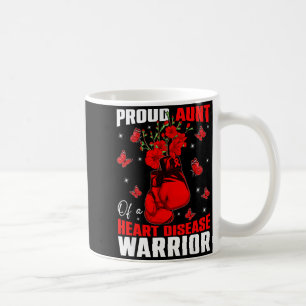 Tante eines Heart Warrior Herzkrankheit-Bewusstsei Kaffeetasse