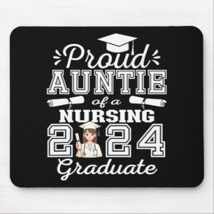 Tante eines Krankenpflegers 2024 Mädchenfamilie Mousepad