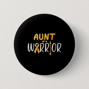 Tante eines Kriegers Krebs im Kindesalter Button