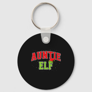 Tante Elf Weihnachten Familie Passende Gruppe Xmas Schlüsselanhänger