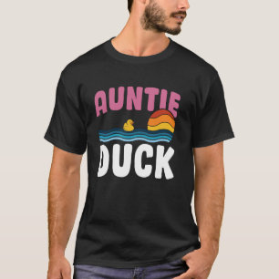 Tante Ente Tante Familie Gummiente T-Shirt