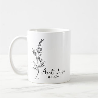 Tante EST. 2024, bald Tante Geschenk. Kaffeetasse