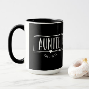 Tante Est. Benutzerdefinierte Tante etablierte New Tasse