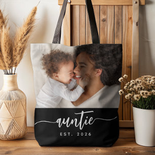 Tante Etabliert Foto Elegantes Skript