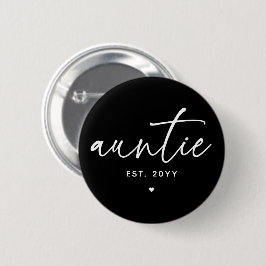 Tante etablierte elegante Typografie Neue Tante Button
