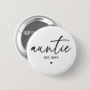 Tante etablierte elegante Typografie Neue Tante Button