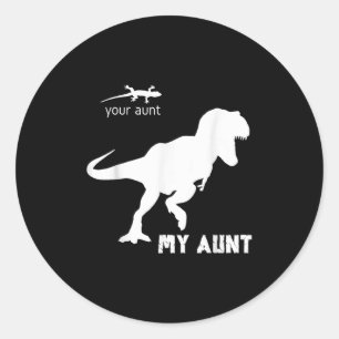 Tante Ever Squad Geschenk Tante Frauen Bae Runder Aufkleber