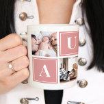 Tante Foto Collage Custom Giant Coffee Tasse<br><div class="desc">Passen Sie diese Tasse mit Ihren eigenen Fotos an und geben Sie sie als Geschenk!!</div>