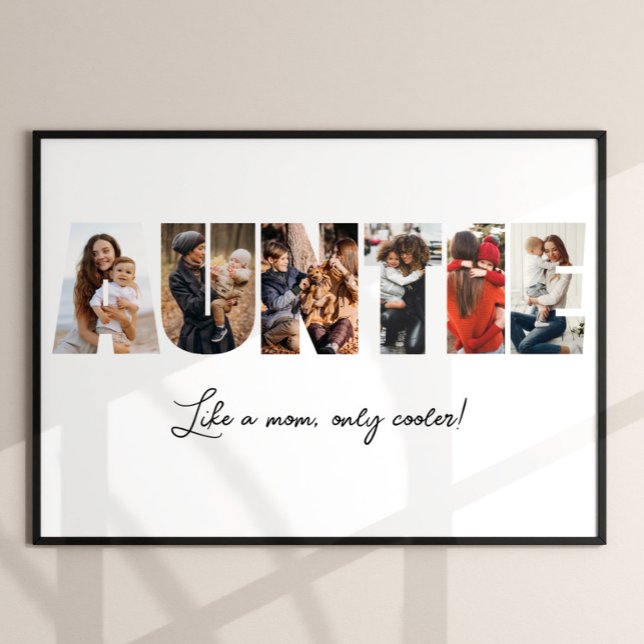 Tante Foto Collage Poster (Von Creator hochgeladen)