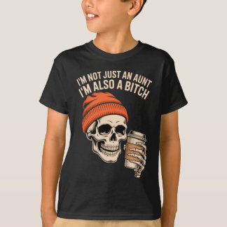 Tante Funny Skeleton Tante T-Shirt