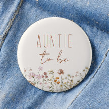 Tante für Wildblume Babydusche