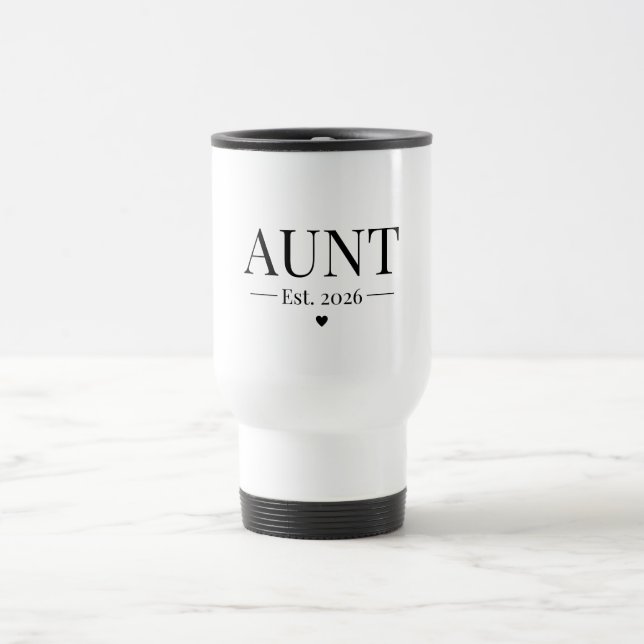 Tante gegründet 2026 reisebecher (Mittel)