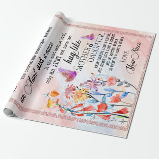 Tante Geschenke | Brief an meine Tante Liebe aus N Geschenkpapier