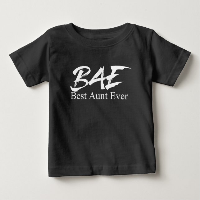 Tante gibt Beste Tante je Baby T-shirt (Vorderseite)
