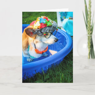 Tante Gussy Birthday Card Karte