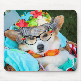 Tante Gussy die CorgiMausunterlage Mousepad