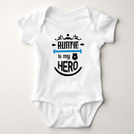 Tante ist mein Held Baby Bodysuit Baby Strampler