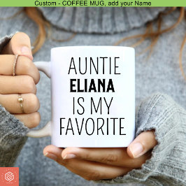 Tante ist meine Lieblingsdusche. Danke Kaffeetasse