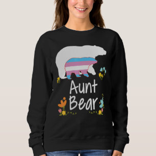 Tante Lgbt Bear Transgender Rainbow Lgbt Lesbia Sweatshirt
