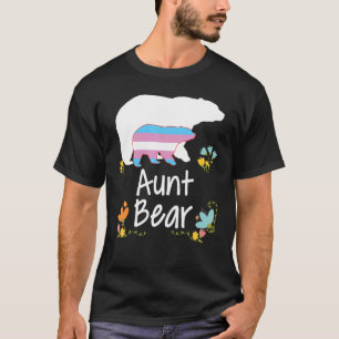 Tante Lgbt Bear Transgender Rainbow Lgbt Lesbia T-Shirt