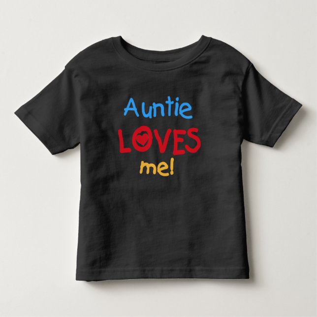 Tante Lieben Kleinkind T-shirt (Vorderseite)