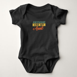 Tante Lover Retro Vintag Phantastisch wie meine T Baby Strampler