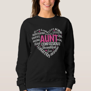 Tante Lustig Muttertag Tante Leben Beste Tante All Sweatshirt
