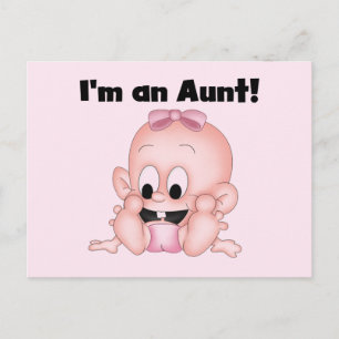 Tante New Niece Tshirts und Geschenke Postkarte