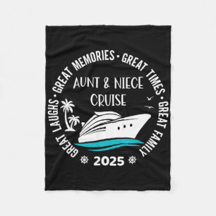 Tante Niece Kreuzfahrt 2025 Sommerurlaub Matchi Fleecedecke