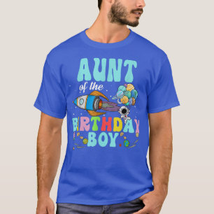 Tante of the Birthday Astronaut Boy Space Party T- T-Shirt