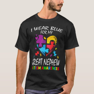 Tante Onkel Ich Trage Blau Für Meinen Großneffen A T-Shirt