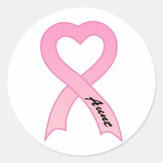Tante Pink Ribbon Aufkleber