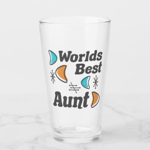 Tante Retro der Welt Best Glas