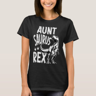 Tante Saurus Rex Dino Geburtstagsparty Matching Fa T-Shirt