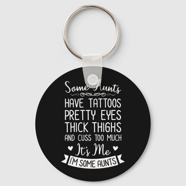 Tante Schlüsselanhänger (Vorderseite)