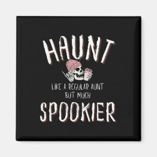 Tante Shirt Halloween Skelettkostüm Magnet