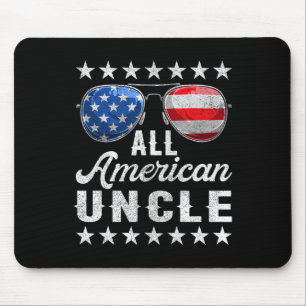 Tante-Shirt mit All-American-Motiv Mousepad