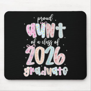 Tante stolz auf einen Absolventen des Jahrgangs 20 Mousepad