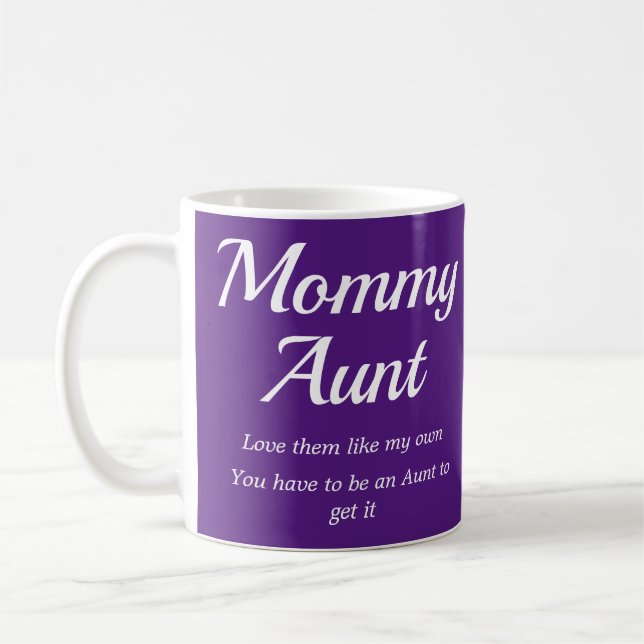 Tante Tante Quote Definition Geschenk Kaffee Tasse (Links)