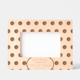 Tante Teek's Curiosity Shoppe Picture Frame (braun Geätzte Rahmen