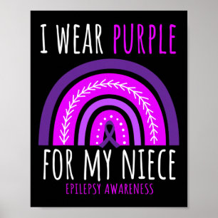 Tante Uncle I trage Lila für My Niece Epilepsy Awa Poster