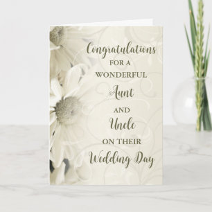 Tante und Onkel Hochzeitstag Gratulationen Karte