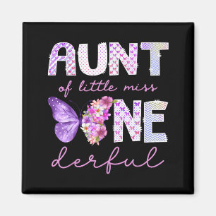 Tante von Little Miss Onederful Butterfly 1. Magnet