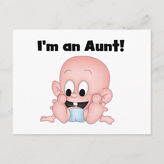 Tante von New Nephew Tshirts und Geschenke Postkarte (Vorderseite)