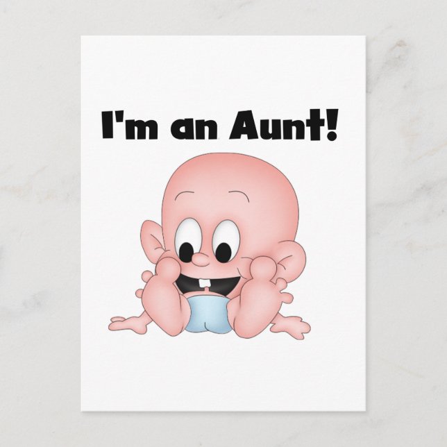 Tante von New Nephew Tshirts und Geschenke Postkarte (Vorderseite)