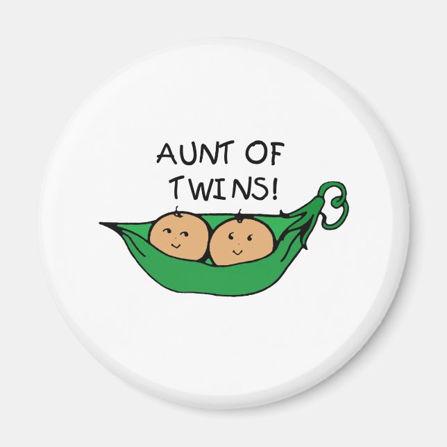 Tante von Twins Pod Magnet (Vorne)