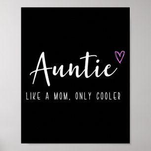 Tante wie eine Mutter, nur cooler Muttertag Poster